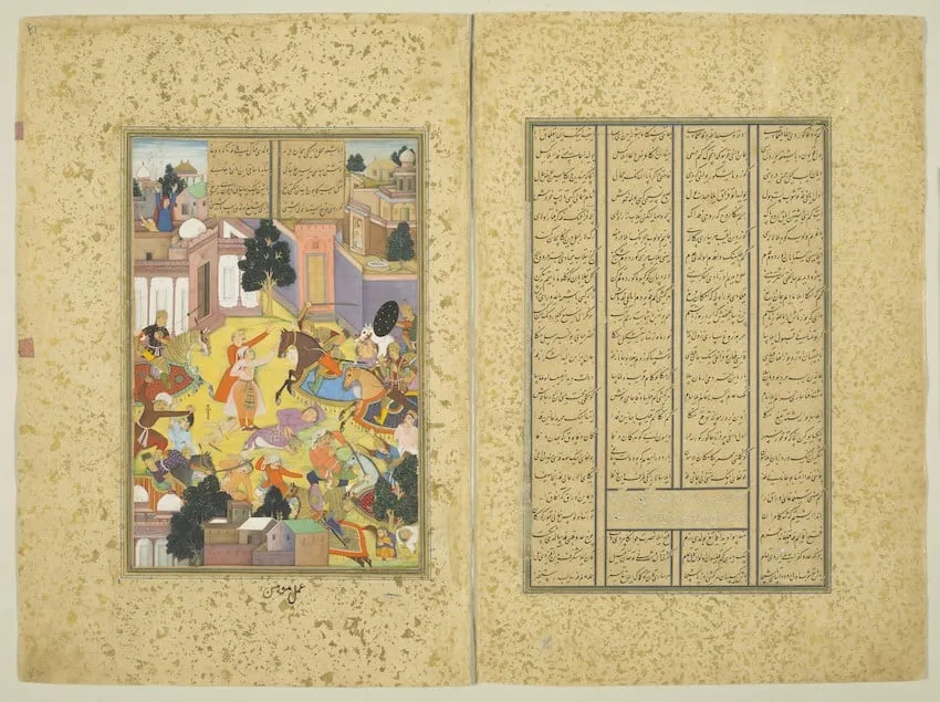 Кто привез в Бухару иллюстрации, принадлежавшие «Хамсе»?