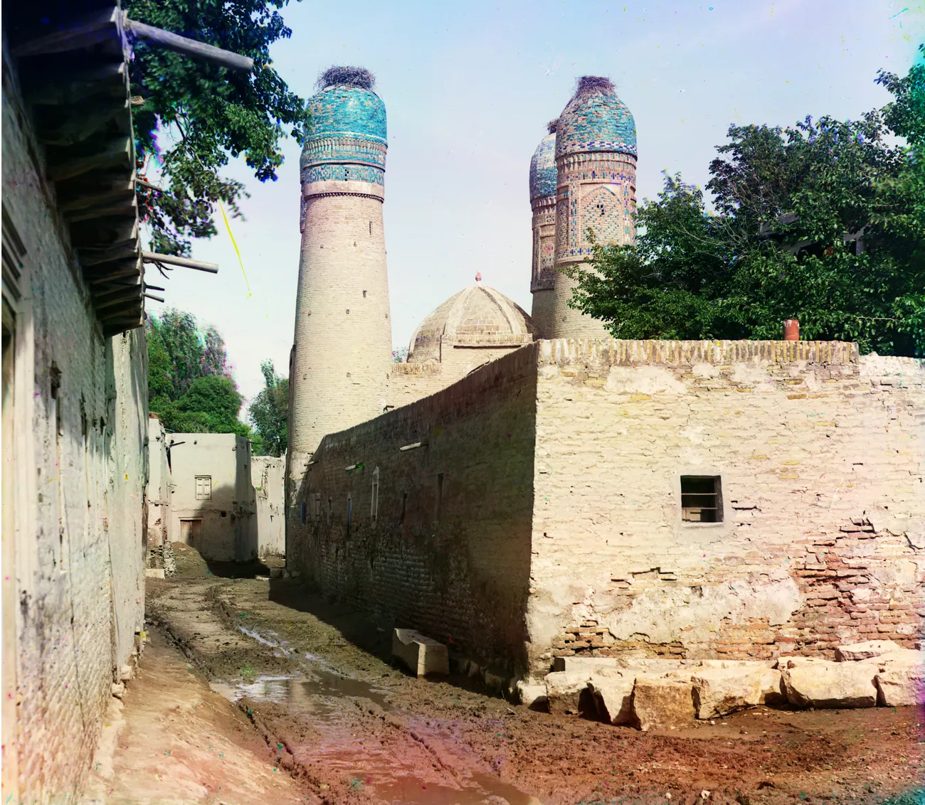 Bukhara.  The Chor-Minor Madrasah