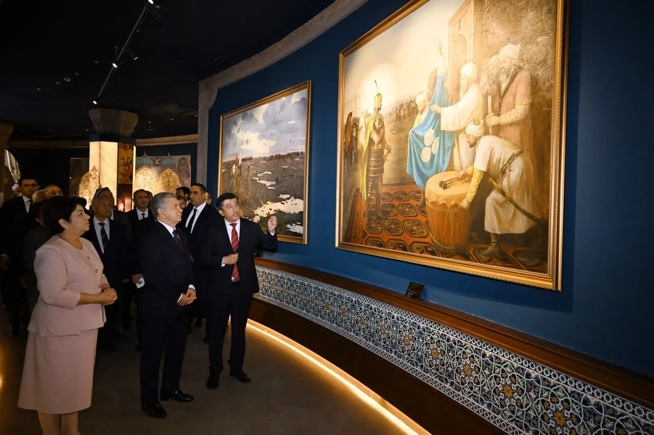 President visits the renovated State Museum of the History of the Timurids