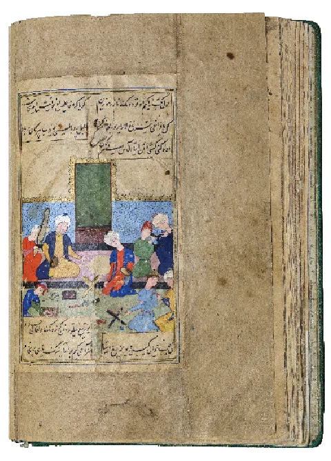 Oriental miniature styles of the 16th century