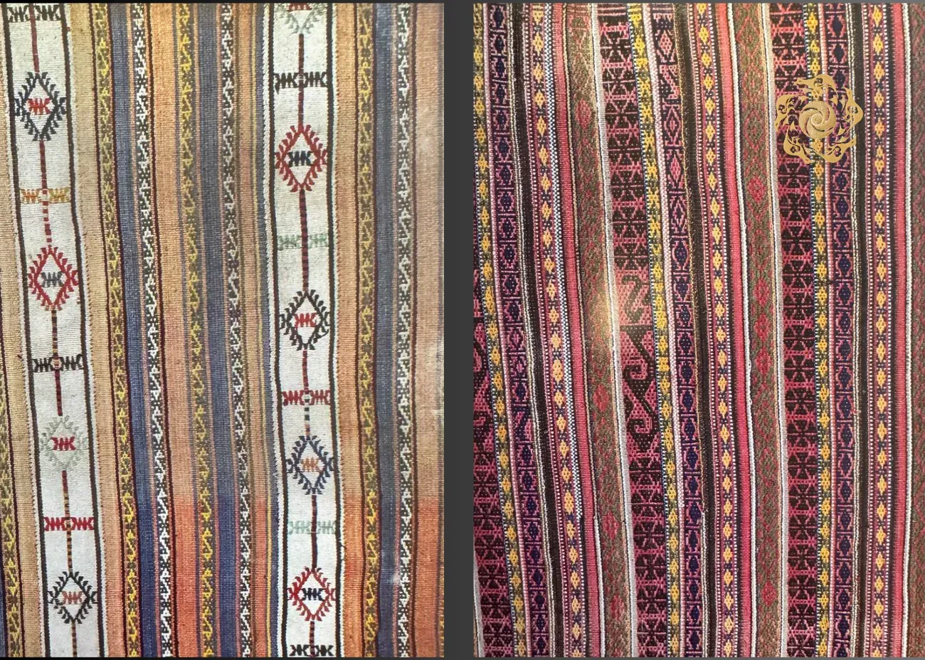 Famous Andijan carpets: khidirsha, terma