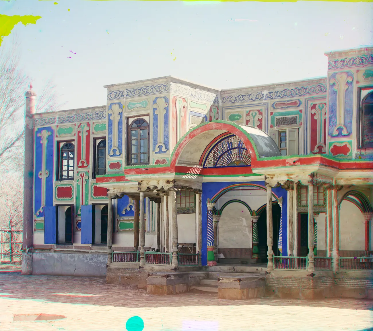 Environs of Bukhara.  The Sherbudun country palace of the Emir of Bukhara