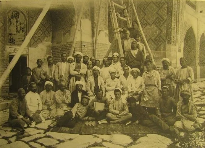 Samarqand obidalari qo‘riqchisi — Vyatkin
