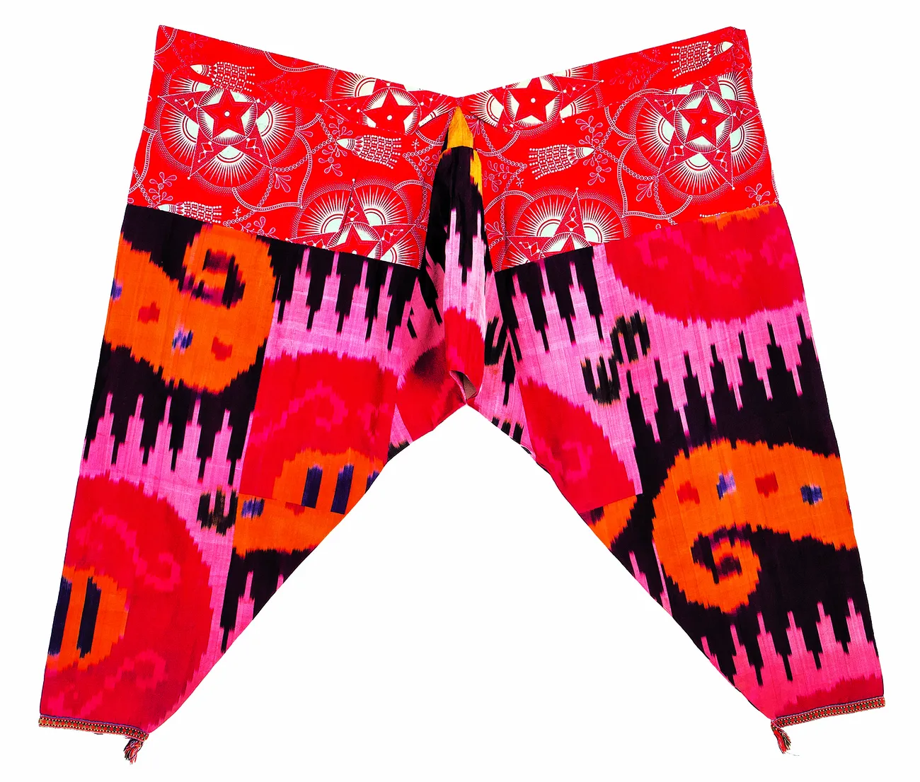 Technique for sewing women's pants "poychoma"