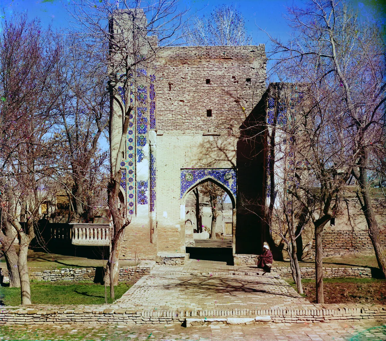 Самарқанд. Гўри Амир мақбараси. Чиқиш пештоқининг ичкаридан кўриниши