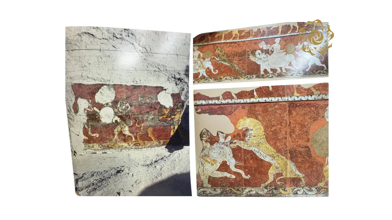 The Panjakent Murals: A Glimpse into the Colorful Life of an Ancient City