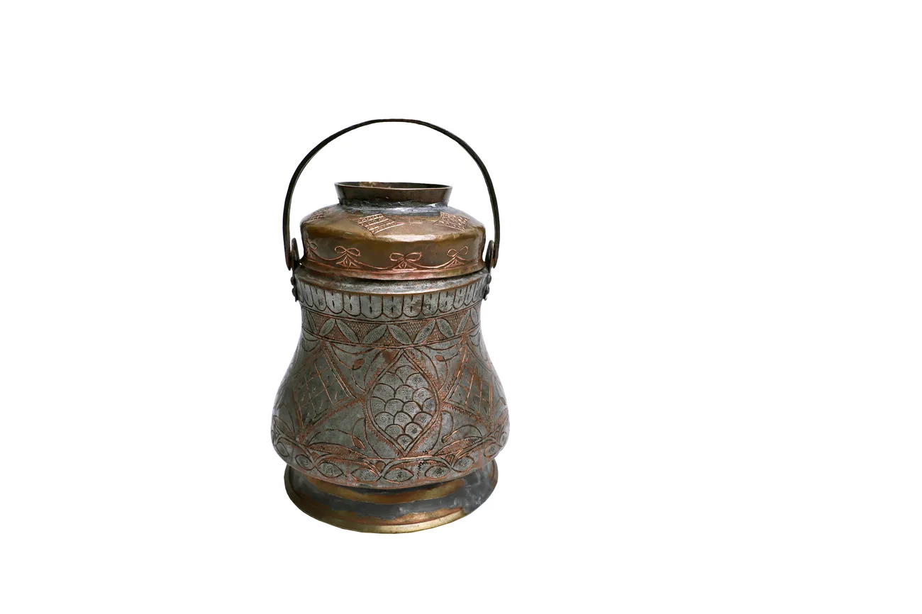 What copper items are kept in the museum collection of the State Museum of History of Uzbekistan?