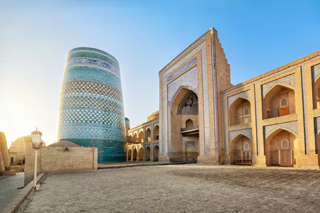 Kalta Minor Minaret in Khiva