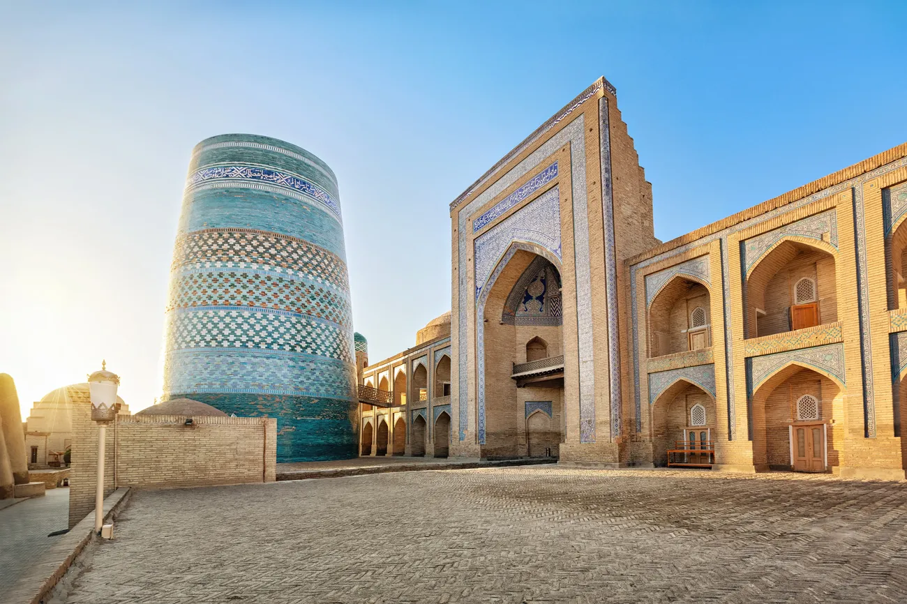 Kalta Minor Minaret in Khiva