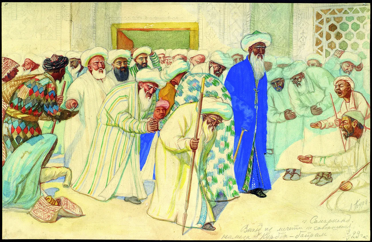Sidorenko's works in the State Museum of the History of Religion