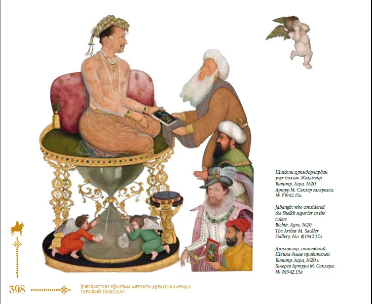 Book-album  “Historical personalities in the masterpieces of the manuscript heritage of Uzbekistan”