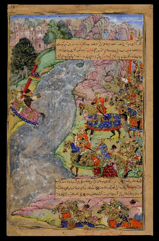 Back to 1497... Or the spirit of battle in paintings