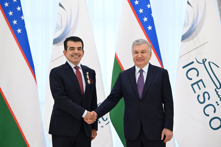 President Shavkat Mirziyoyev advocates expanding cooperation with ICESCO