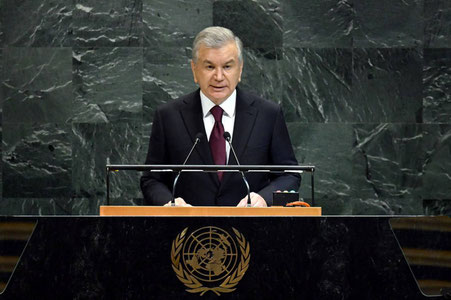 President of Uzbekistan delivered a speech at the 80th anniversary session of the UN General Assembly