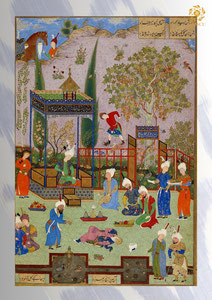 The journey of the manuscript "Makhzan al-asrar" from Bukhara to Paris