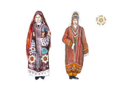 How did Surkhandarya women dress during holidays in the past?