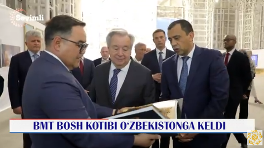 BMT Bosh kotibi Antoniu Guterrish Islom sivilizatsiyasi markaziga tashrif buyurdi