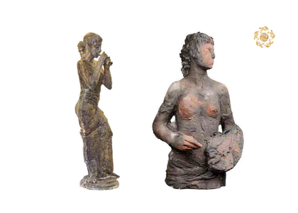 Sculptor's "Muses"