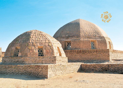 The monument at a depth of 7 meters is the "chillakhana" of Mazlumkhon-Sulu