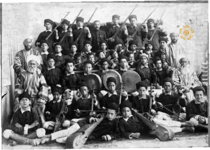 Uspensky's album: A photographic portrait of Fitrat and the "Eastern Music School"