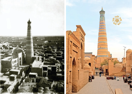 Photo fact: Islamkhodja Minaret and Madrasah