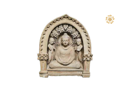 Best sculptural image of Buddha: Triada
