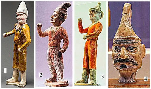 Peculiar clothing of the Chinese Sogdians