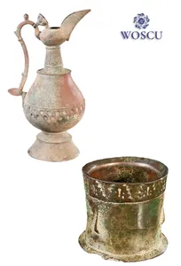 A bronze mortar in the Bumiller Collection