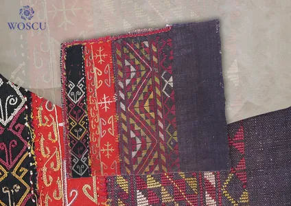Zhengse is a distinctive feature of Karakalpak women's costume