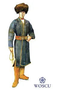 How did the clothing of the Karakalpaks reflect their age?
