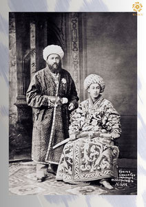 Портреты правителей  Центральной Азии