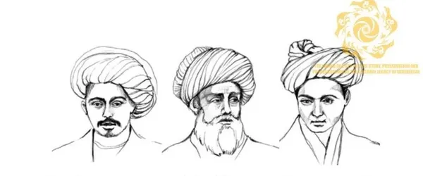 What headwear did the men of Samarkand wear?