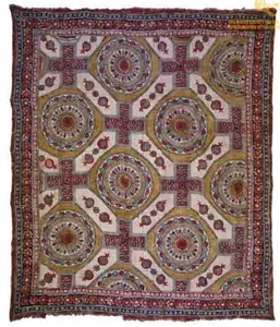 Hand embroidery by Uzbek craftswomen of the 19th century