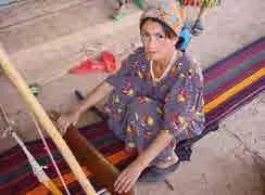 Materials and technologies used for making woven carpets