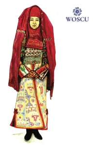 What was included in the clothing set of Karakalpak women?
