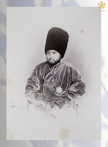Photo of young Sayyid Muhammad Rahim taken shortly after the signing of the peace treaty