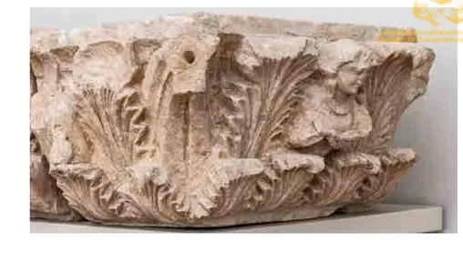 What is depicted in the Ayrtam frieze?