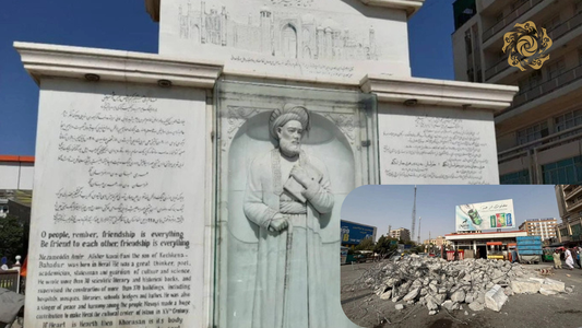 Afg’onistonda Navoiy haykali buzib tashlandi. O’zbekiston TIV munosabat bildirdi
