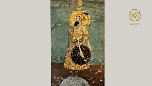 "Temuriylar nasabnomasi": Yer shari ustida turgan Avrangzeb