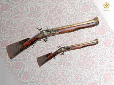 Collection of weapons in the Museum of History of Uzbekistan