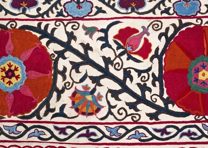 Embroideries from the 19th century in the Naprstek Museum