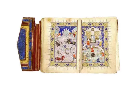 Miniatures “Feast in the Palace” and “Feast in the Garden”