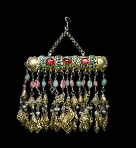 What functions did Uzbek silver and gold jewelry perform?‌‌