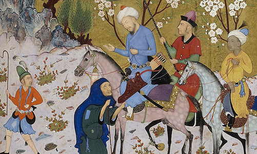 Bukhara miniatures in the Louvre