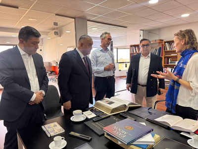 Visit to Mueller & Schindler Publishing House, a partner of WOSCU