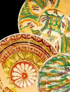 When did the art of glazing, which has amazed people all over the world, appear?