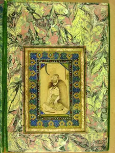 How are dervishes and their accessories depicted in oriental miniatures?