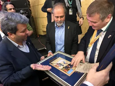 WOSCU ilmiy maslahatchisi Eron madaniyat va islomiy irshod vaziri o'rinbosari bilan uchrashdi