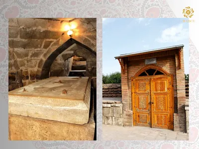 What is the sarcophagus in the crypt of Amir Temur made of and what flower is depicted on it?