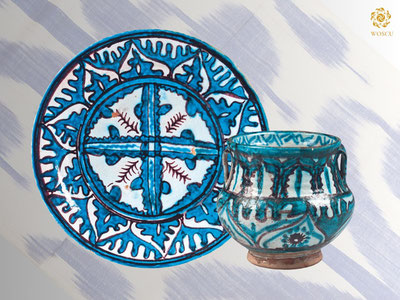 Керамические изделия, хранящиеся в музее Напрстек